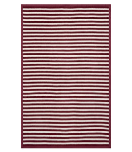 Sideline Stripe Maroon Midi Blanket