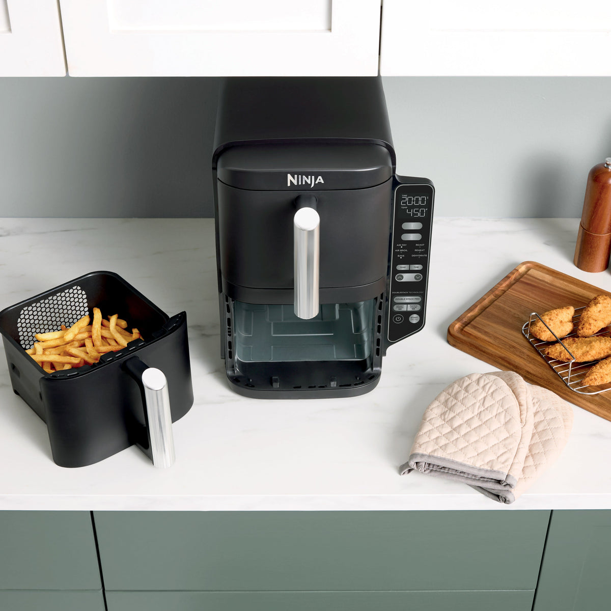 DoubleStack 8 qt & 2 Basket Air Fryer