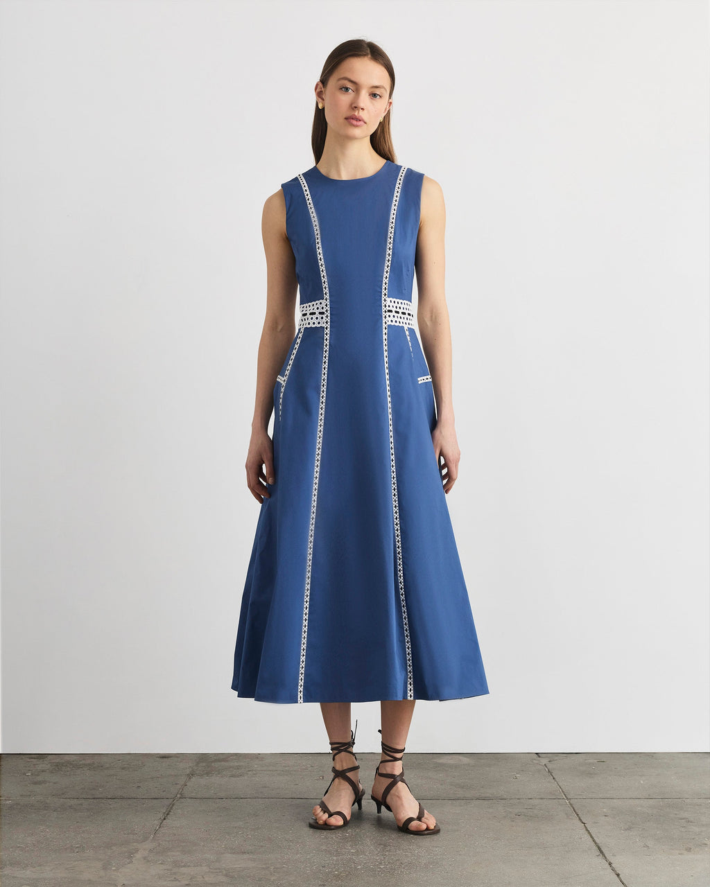 Sloane Dress in French Blue