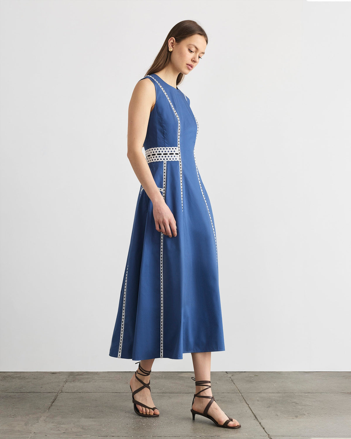 Sloane Dress in French Blue