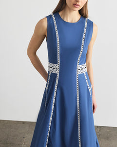 Sloane Dress in French Blue