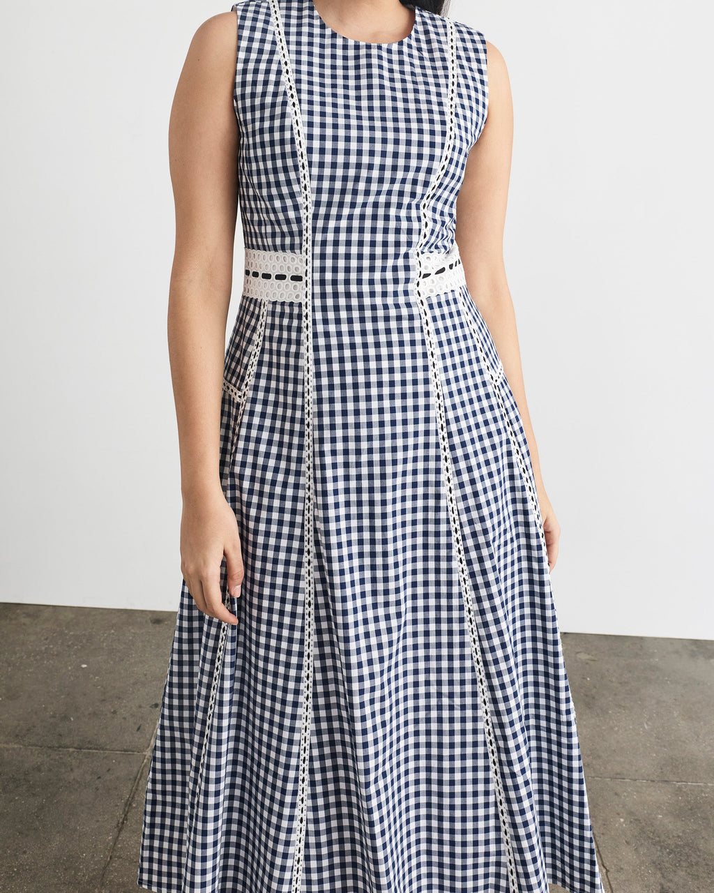 Sloane Dress in Maritime Blue Multi