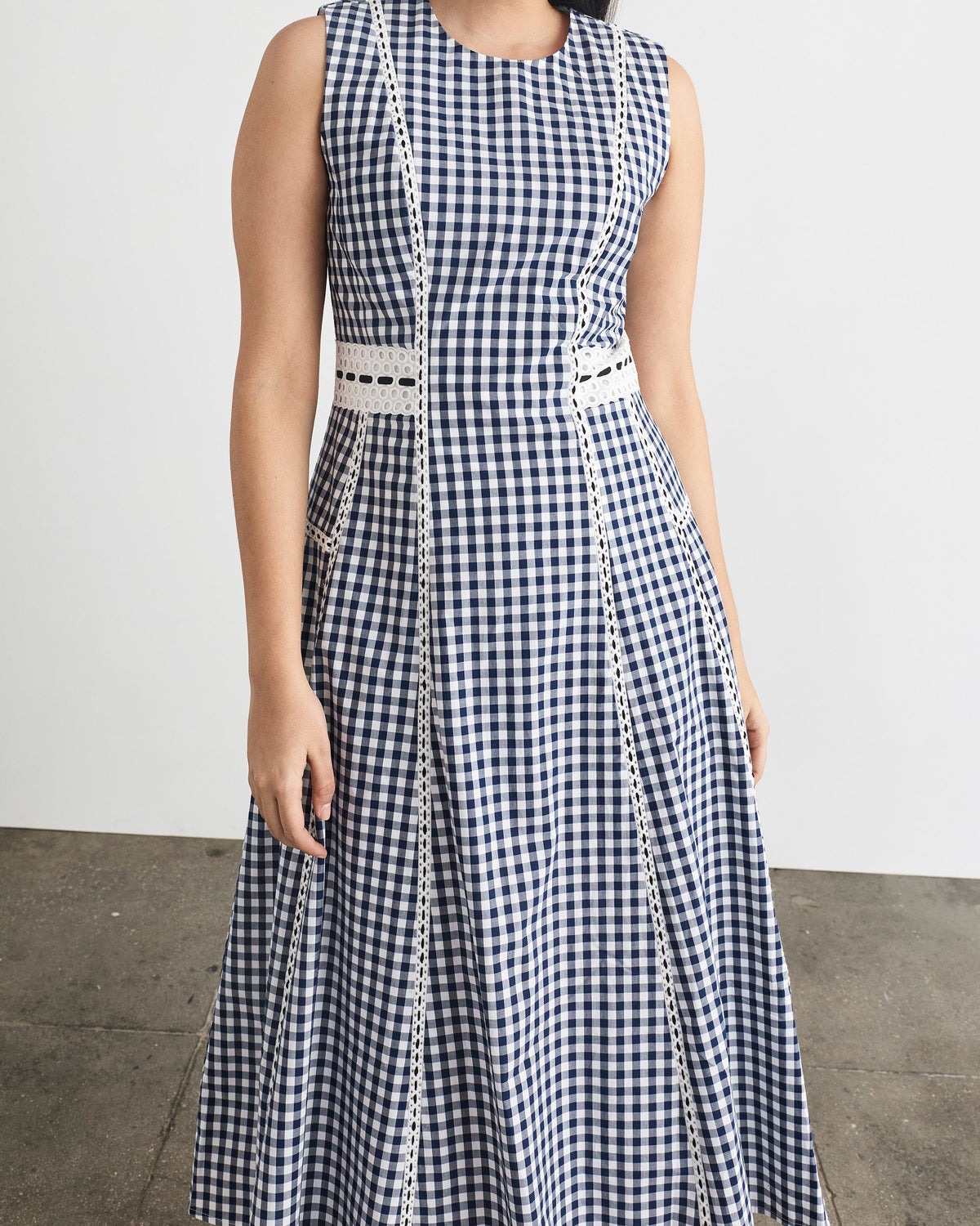 Sloane Dress in Maritime Blue Multi