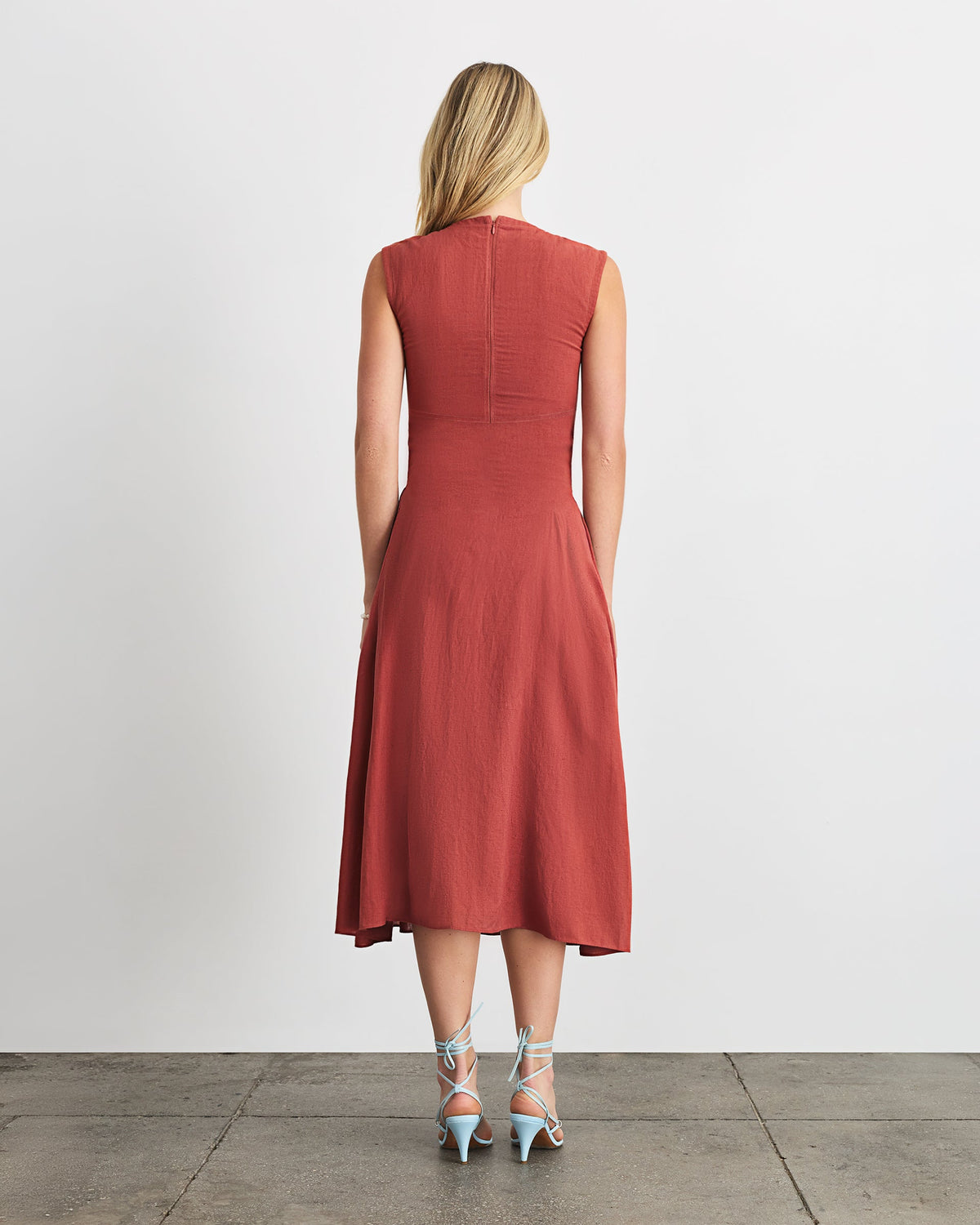 Sloane Dress in Redwood