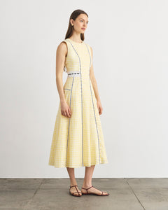 Sloane Dress in Lemon Meringue Multi
