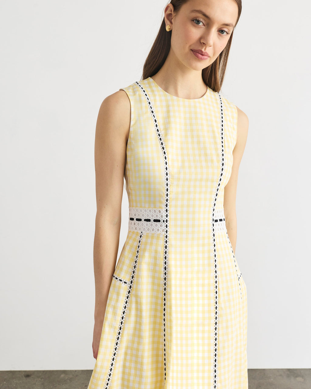 Sloane Dress in Lemon Meringue Multi