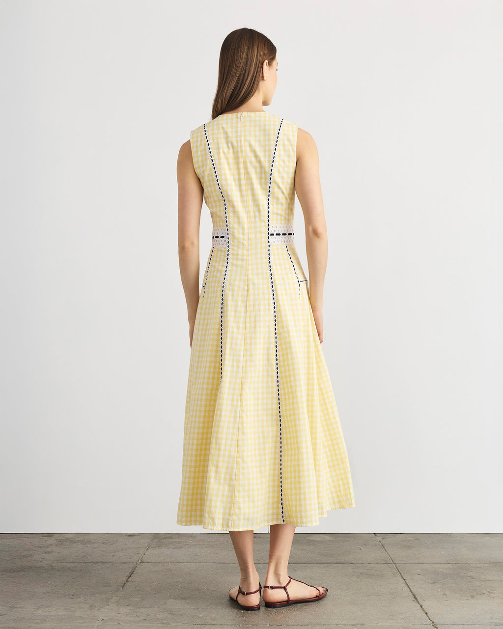 Sloane Dress in Lemon Meringue Multi