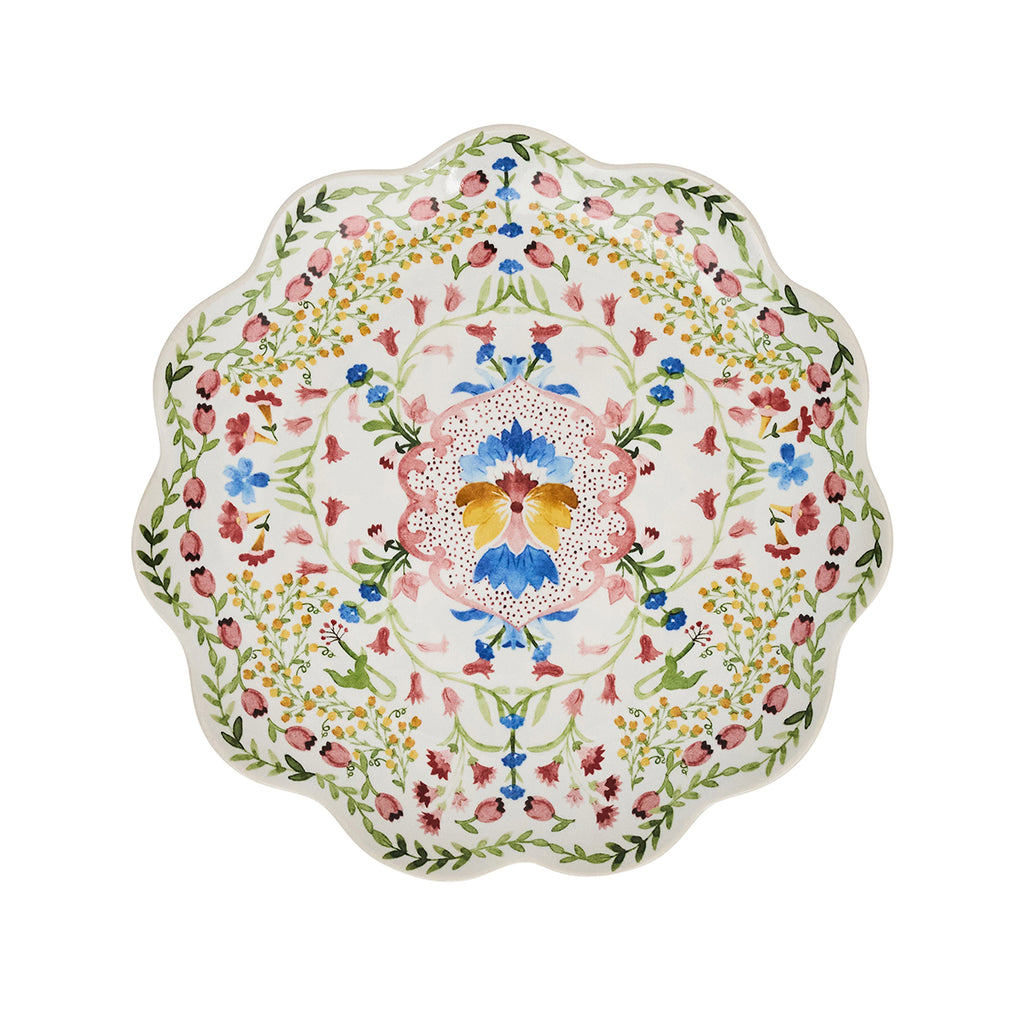 Sofia Dessert/Salad Plate in Multi