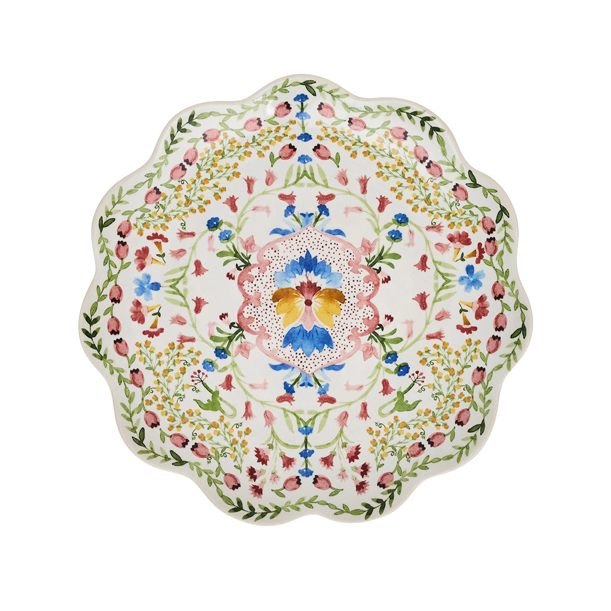 Sofia Dessert/Salad Plate in Multi