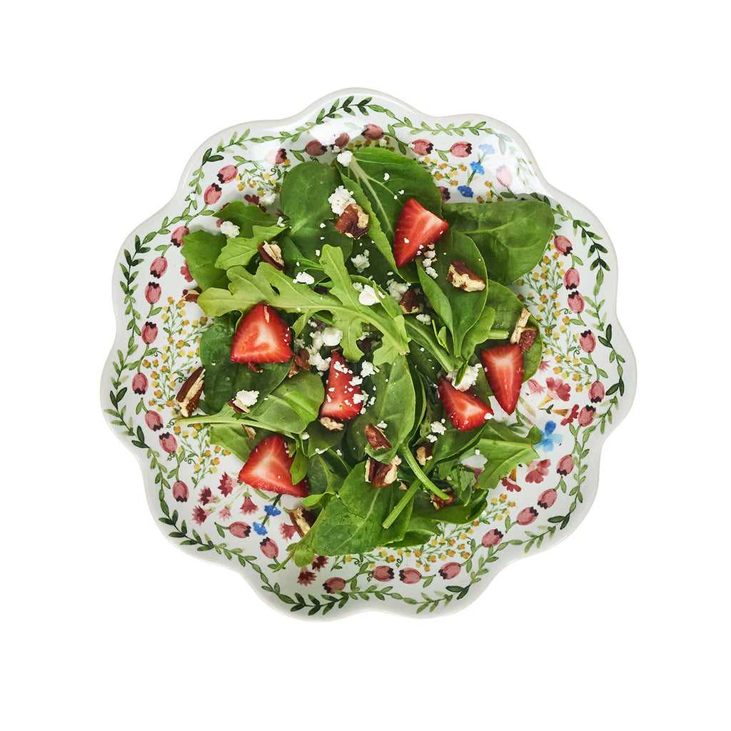 Sofia Dessert/Salad Plate in Multi