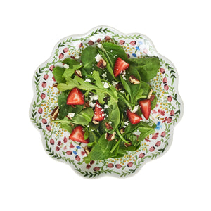 Sofia Dessert/Salad Plate in Multi
