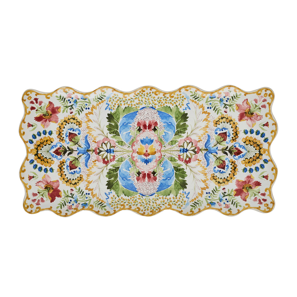 Sofia 16" Rectangular Platter in Multi