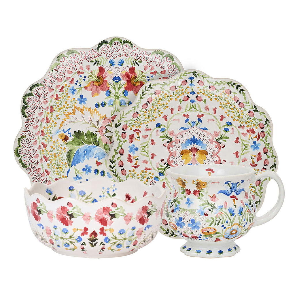 Sofia Place Setting in Multi, Set of 4