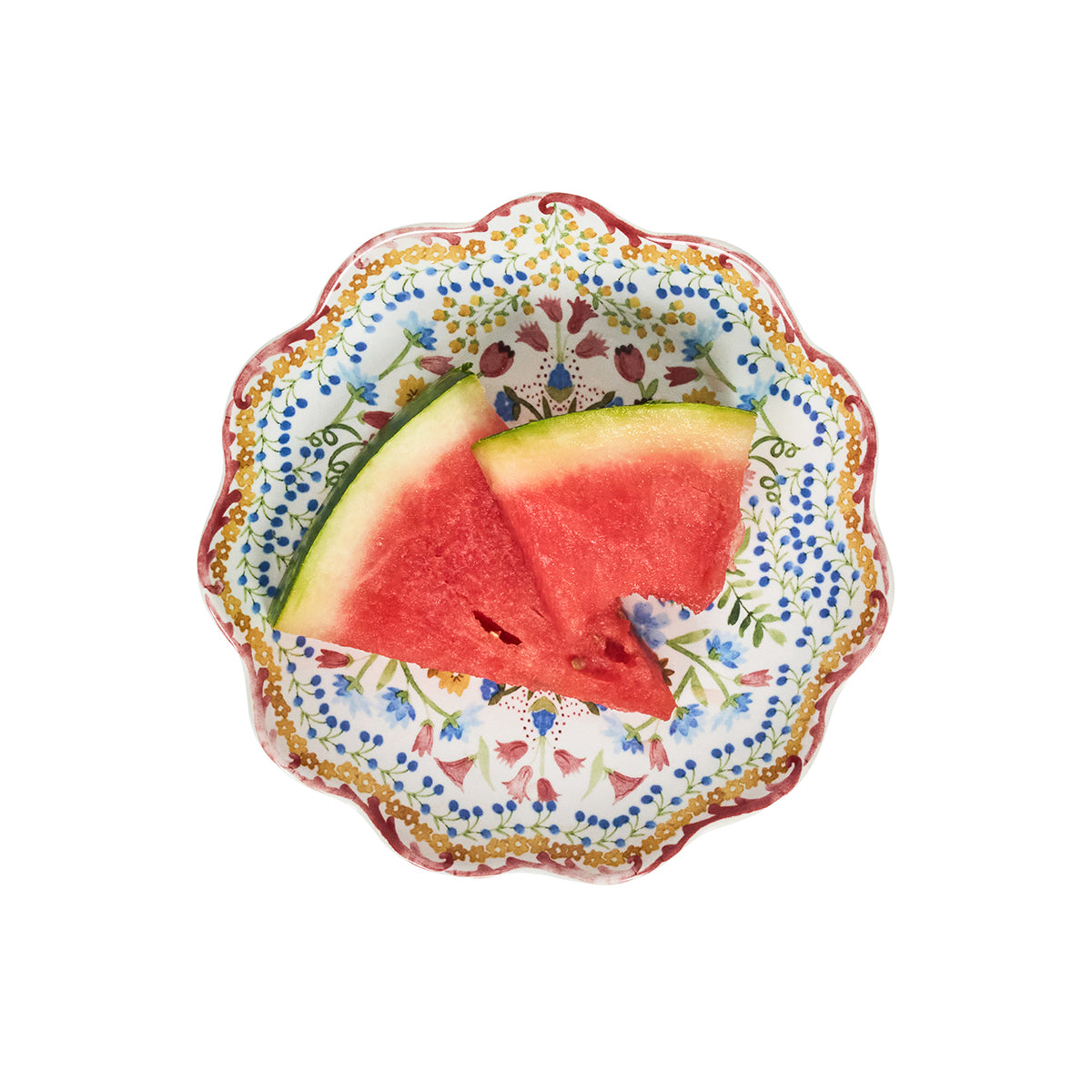 Sofia Side/Cocktail Plate in Multi, Set of 4