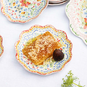 Sofia Side/Cocktail Plate in Multi, Set of 4