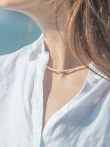 Sonny Necklace in White