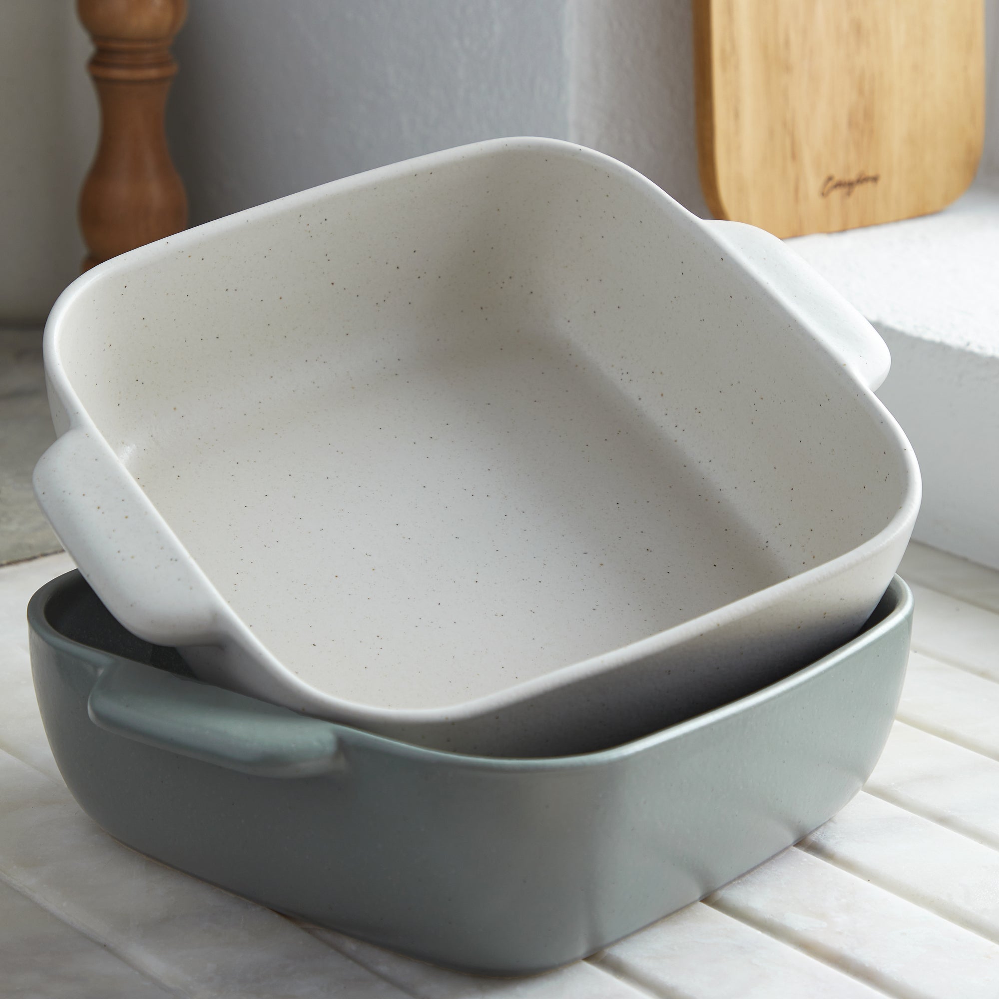 Pacifica Collection Square Baker 12" in Artichoke