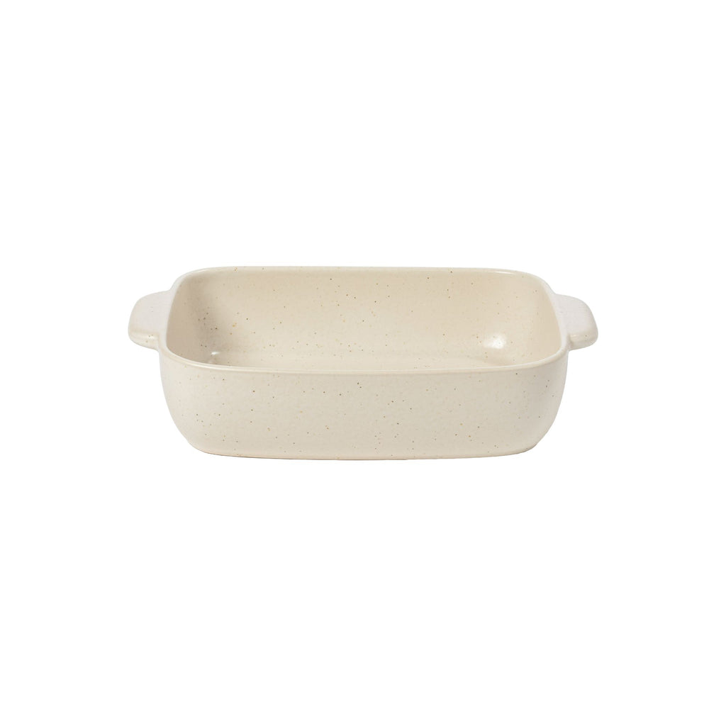 Pacifica Collection Rectangle Baker 13" in Vanilla