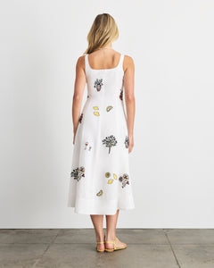 Soren Dress in Optic White