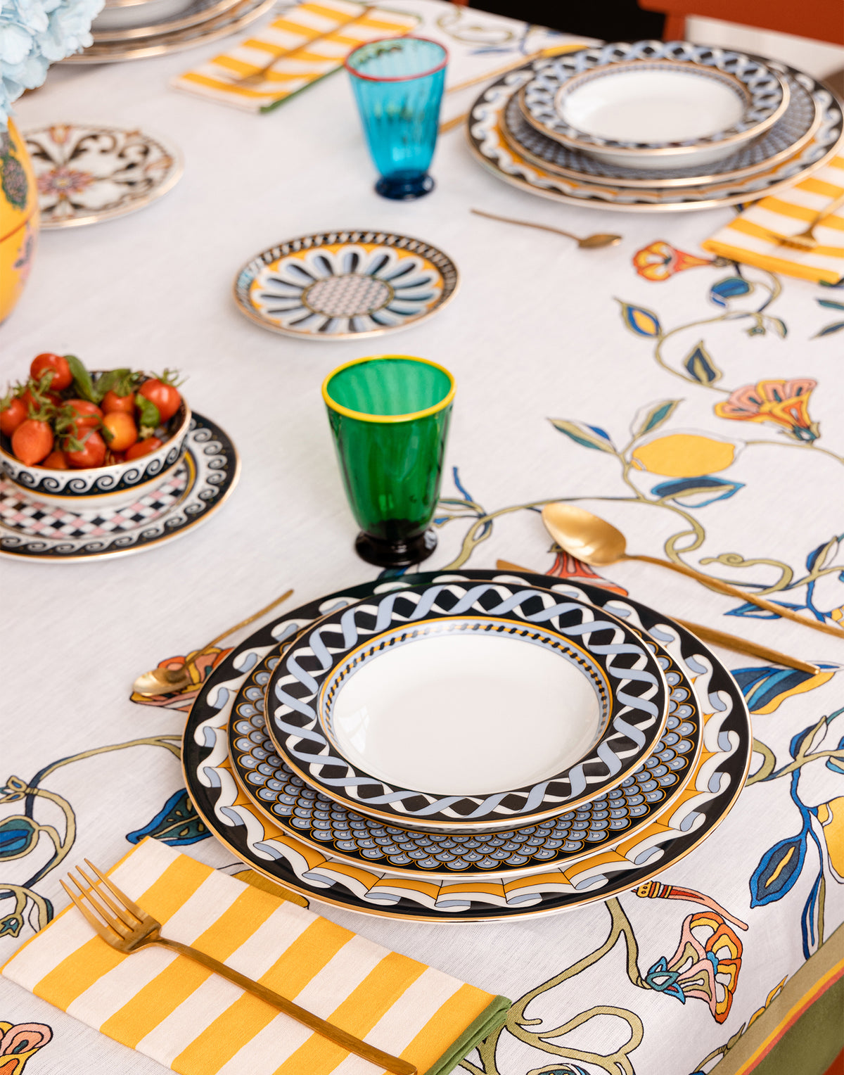 Soup Plates in Odysseus Midnight, Set Of 2