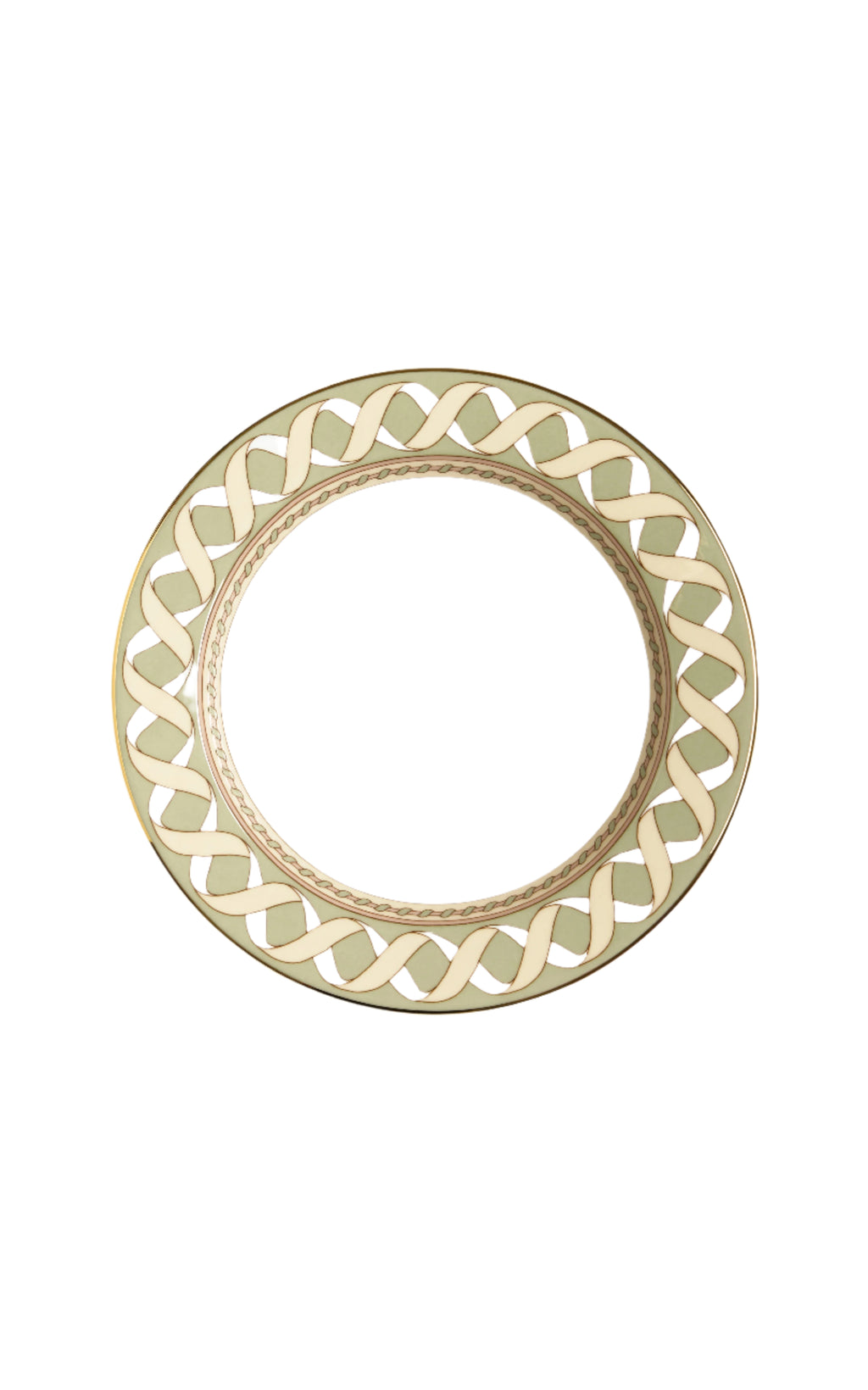 Soup Plates in Odysseus Pistachio, Set Of 2