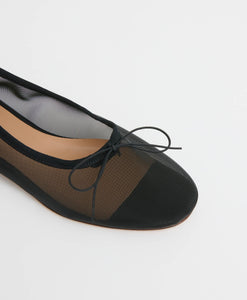 Mesh Dream Ballerina  -  Black