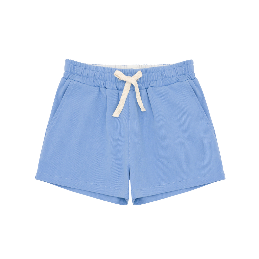 Boys Clearwater Blue Ultra-Soft Twill Shorts