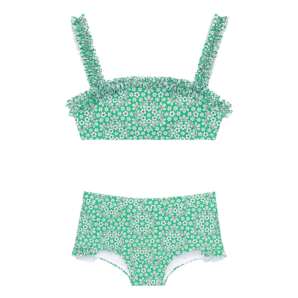 Girls Godwin Bandeau Bikini & Swim Shorts