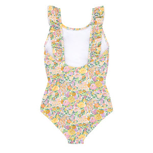 Girls Elysian Day Ruffle Collar One Piece