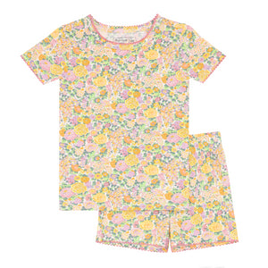 Girls Elysian Day Shirt And Short Pajamas Set