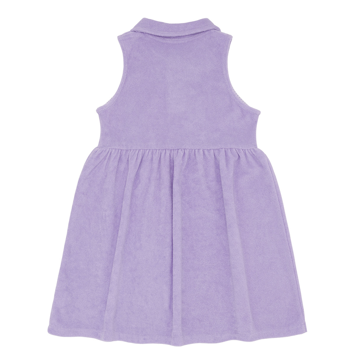 Girls Lavender Breeze French Terry Tennis Dress