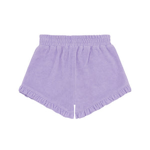 Girls Lavender Breeze French Terry Shorts