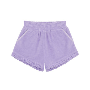 Girls Lavender Breeze French Terry Shorts