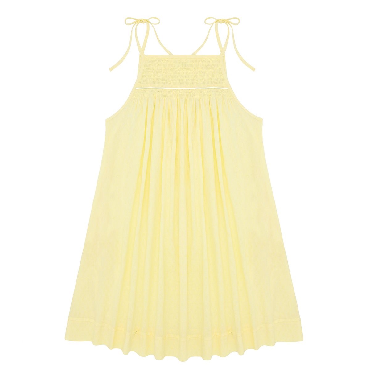 Women’s Banana Smocked Coverup
