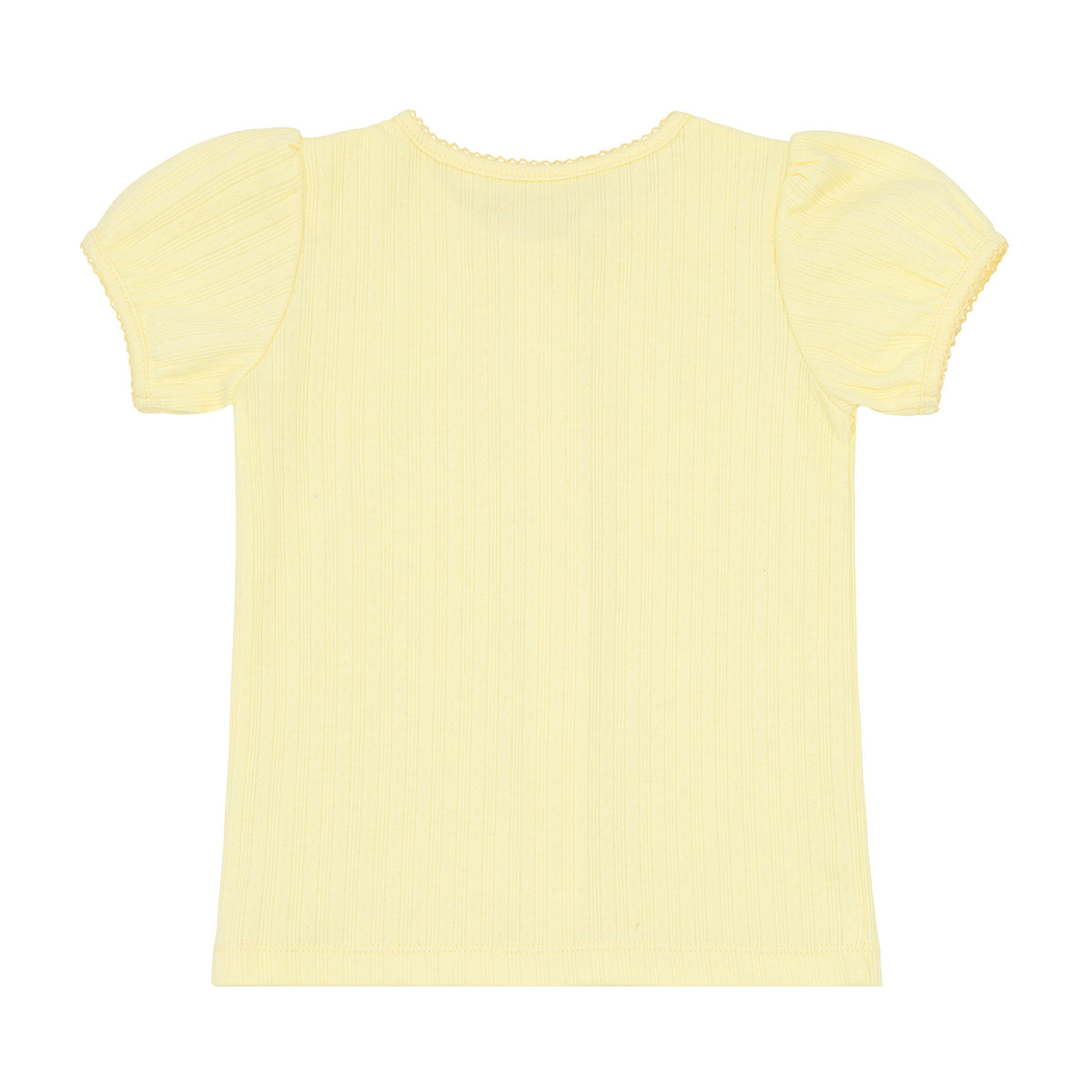 Girls Banana Puff Sleeve Shirt