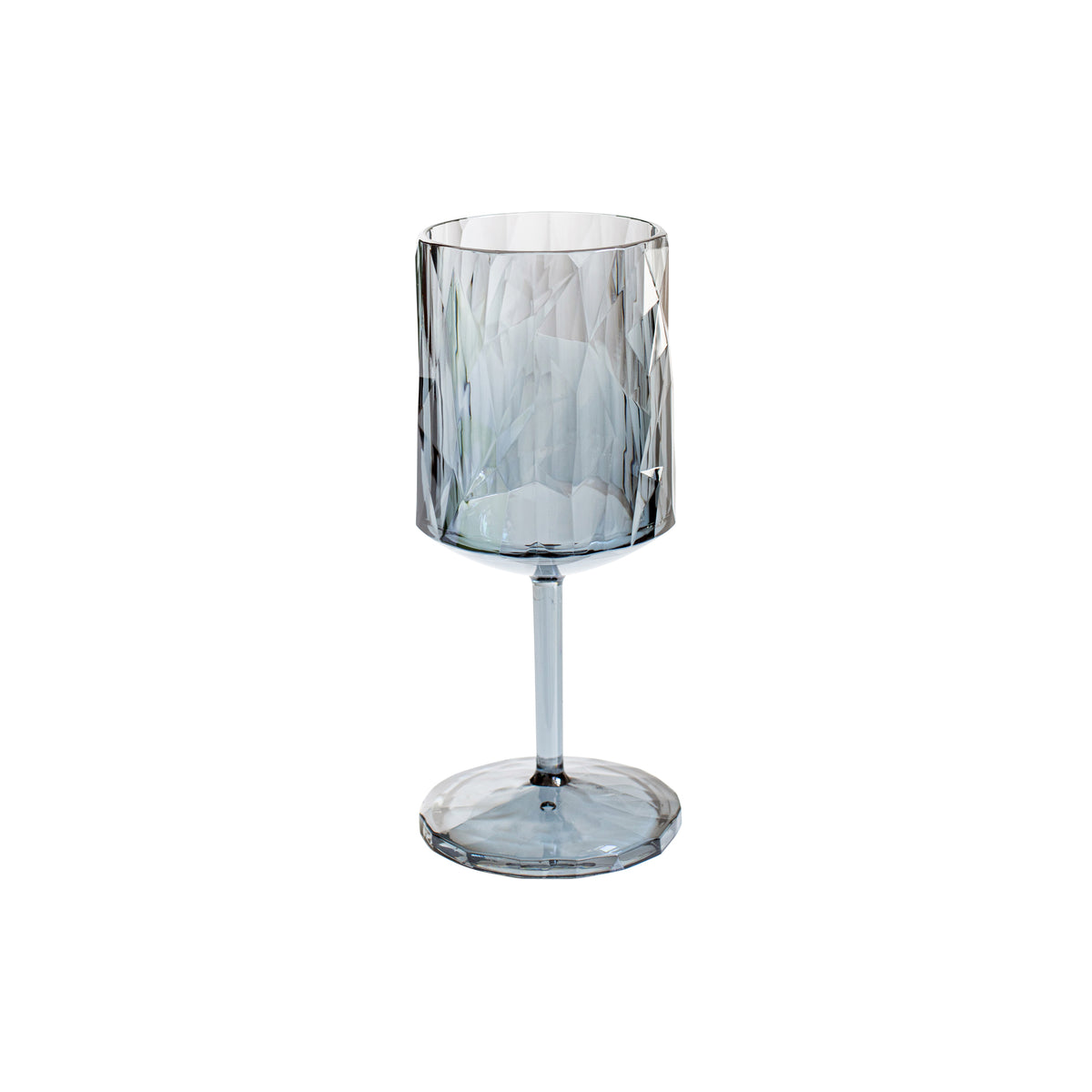 Superglass Cocktail Glass in Smoke Gray
