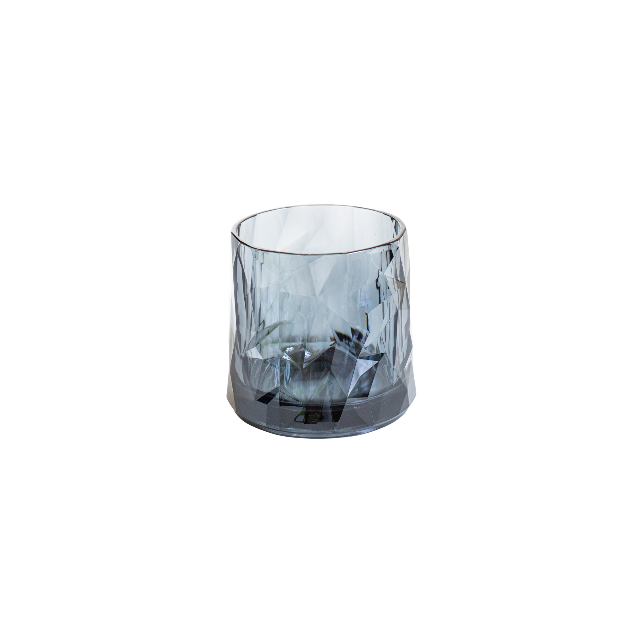 Superglass Low Ball in Smoke Gray