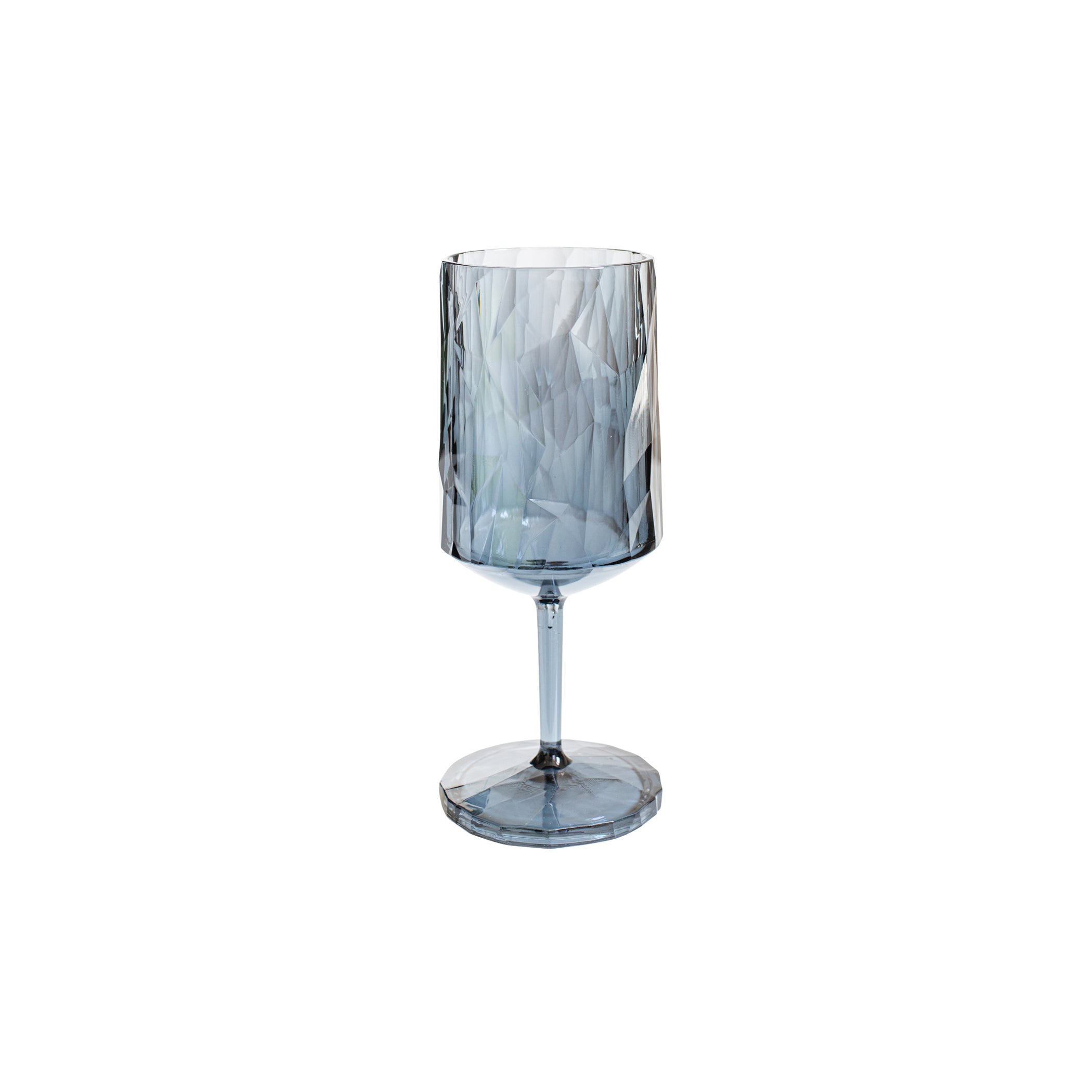 Superglass Wine Glass in Smoke Gray