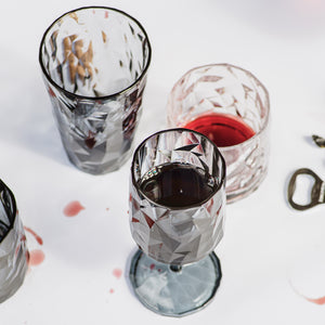 Superglass Wine Glass in Smoke Gray