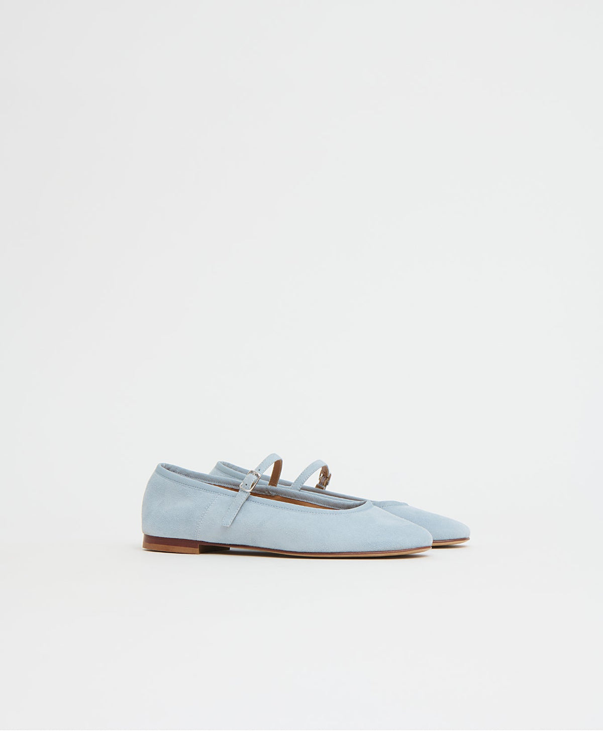 Dance Mary Jane - Baby Blue Suede
