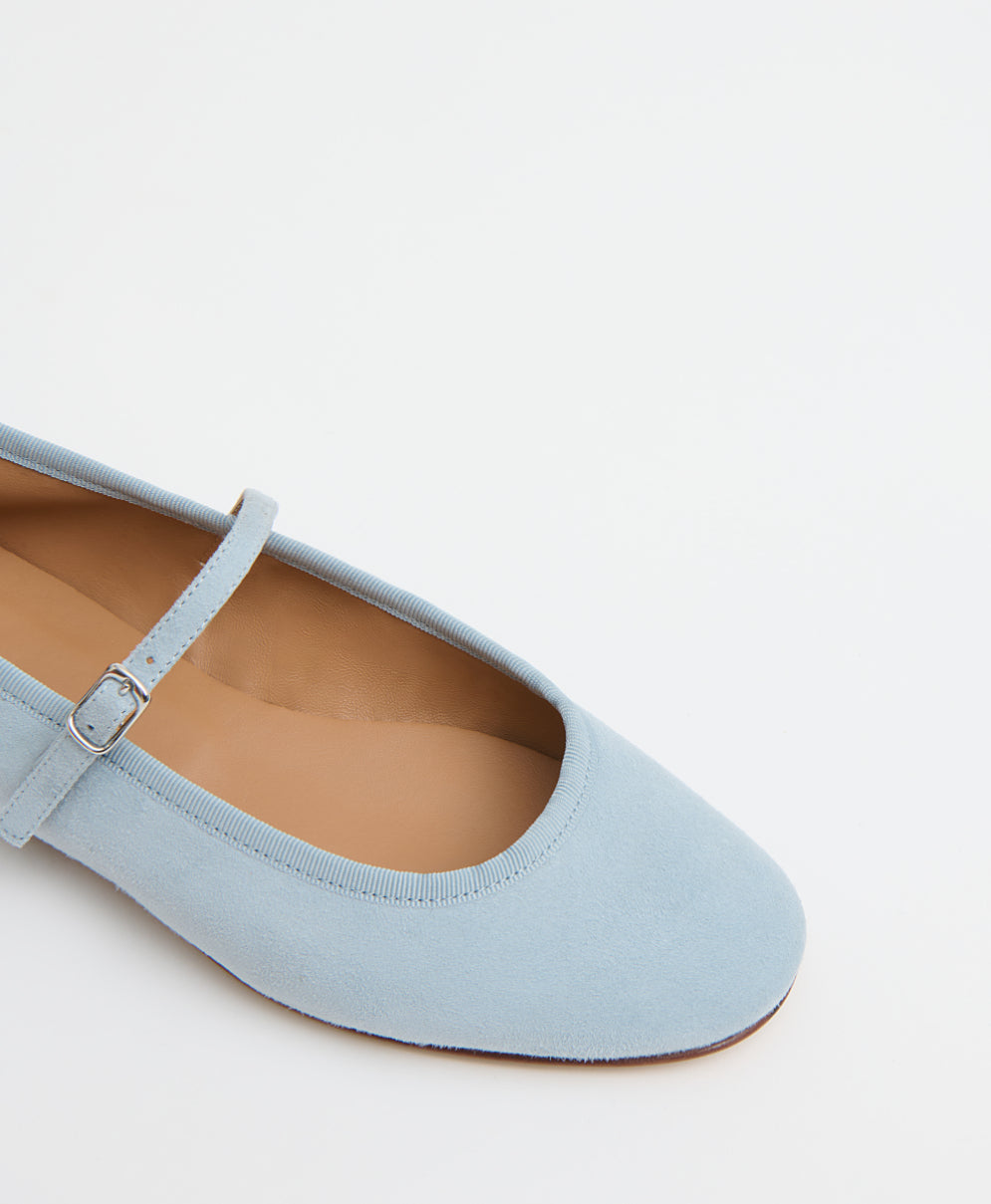 Dance Mary Jane - Baby Blue Suede