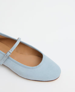 Dance Mary Jane - Baby Blue Suede