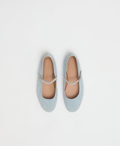 Dance Mary Jane - Baby Blue Suede