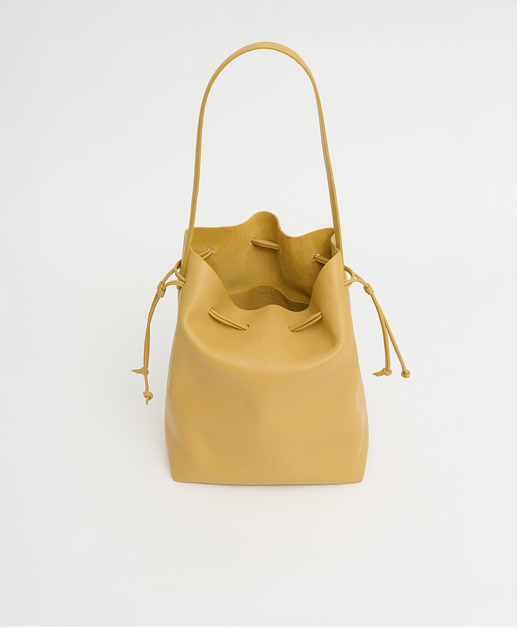 Drawstring Cabas in Paglia