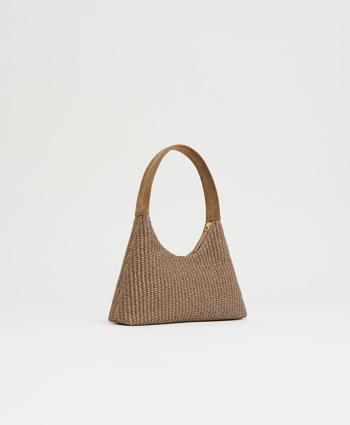 Mini Candy Bag - Anise Raffia/Anise Suede