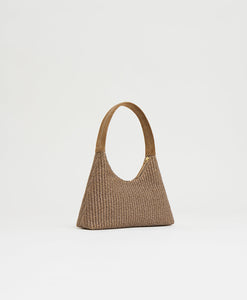 Mini Candy Bag - Anise Raffia/Anise Suede