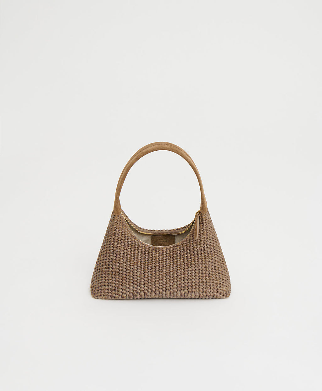 Mini Candy Bag - Anise Raffia/Anise Suede