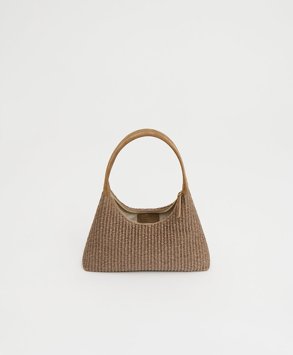 Mini Candy Bag - Anise Raffia/Anise Suede