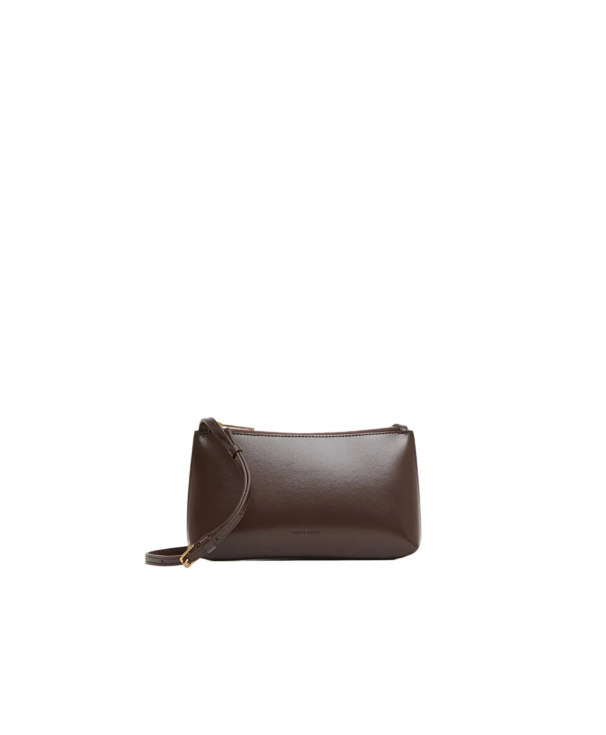 Mini Gaia Crossbody in Chocolate/Warm Grey