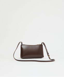 Mini Gaia Crossbody in Chocolate/Warm Grey